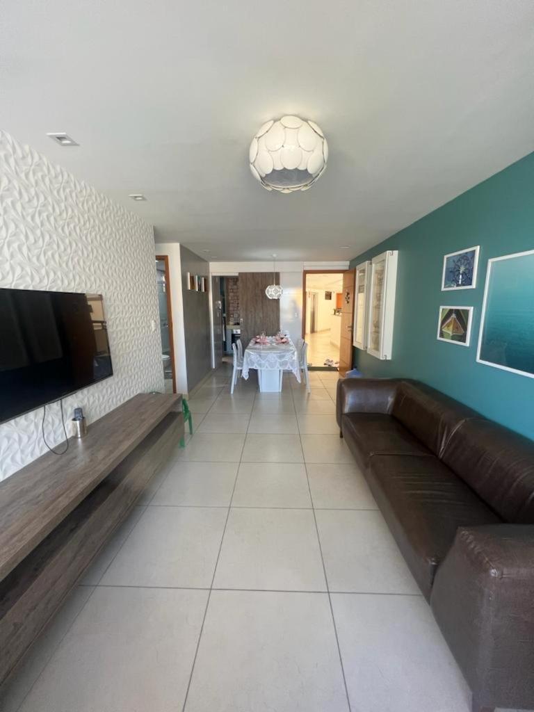 Apartamento A Beira Mar Com Piscina Estilo Resort Cabedelo Kültér fotó